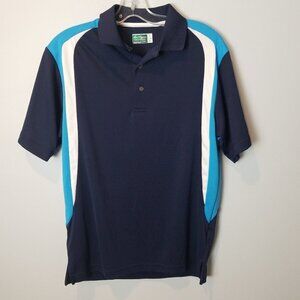 Ben Hogan blue golf polo shirt men's small